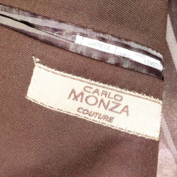 ITALIAN SUIT JACKET HAND TAILORED HIGH QUALITY - Picture 6 of 9